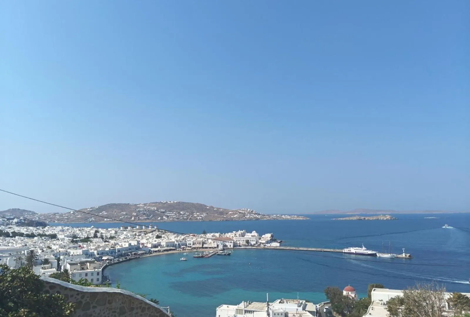 Orizontas Sea View Mykonos location